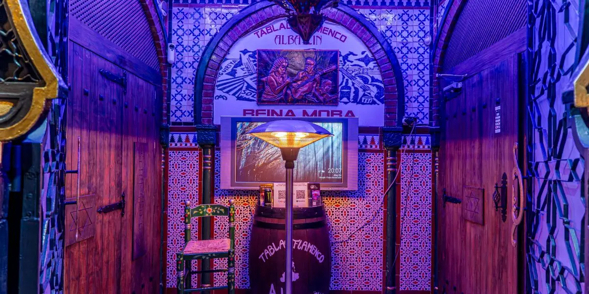 entrada al tablao albayzín