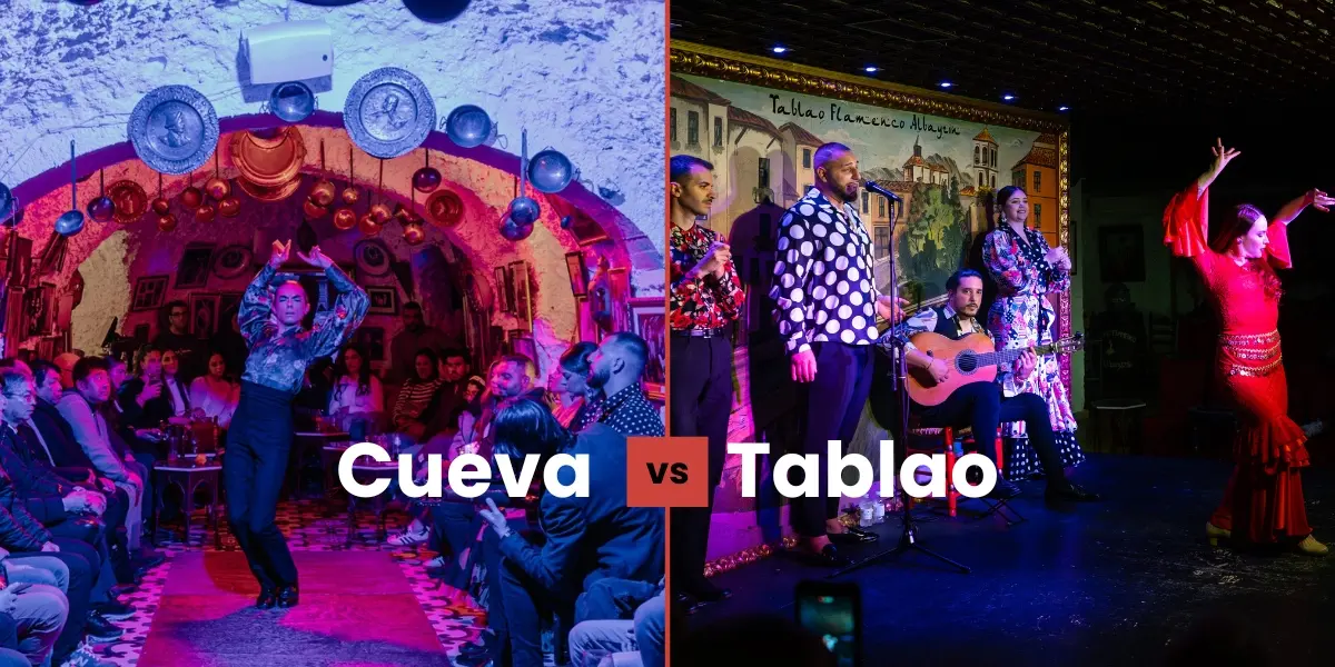 フラメンコの洞窟 VS タブラオ・フラメンコ