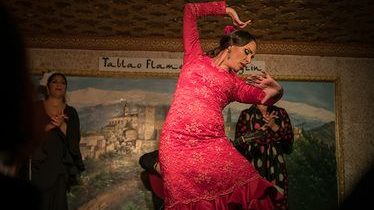 Tablao flamenco en Granada, albaicín