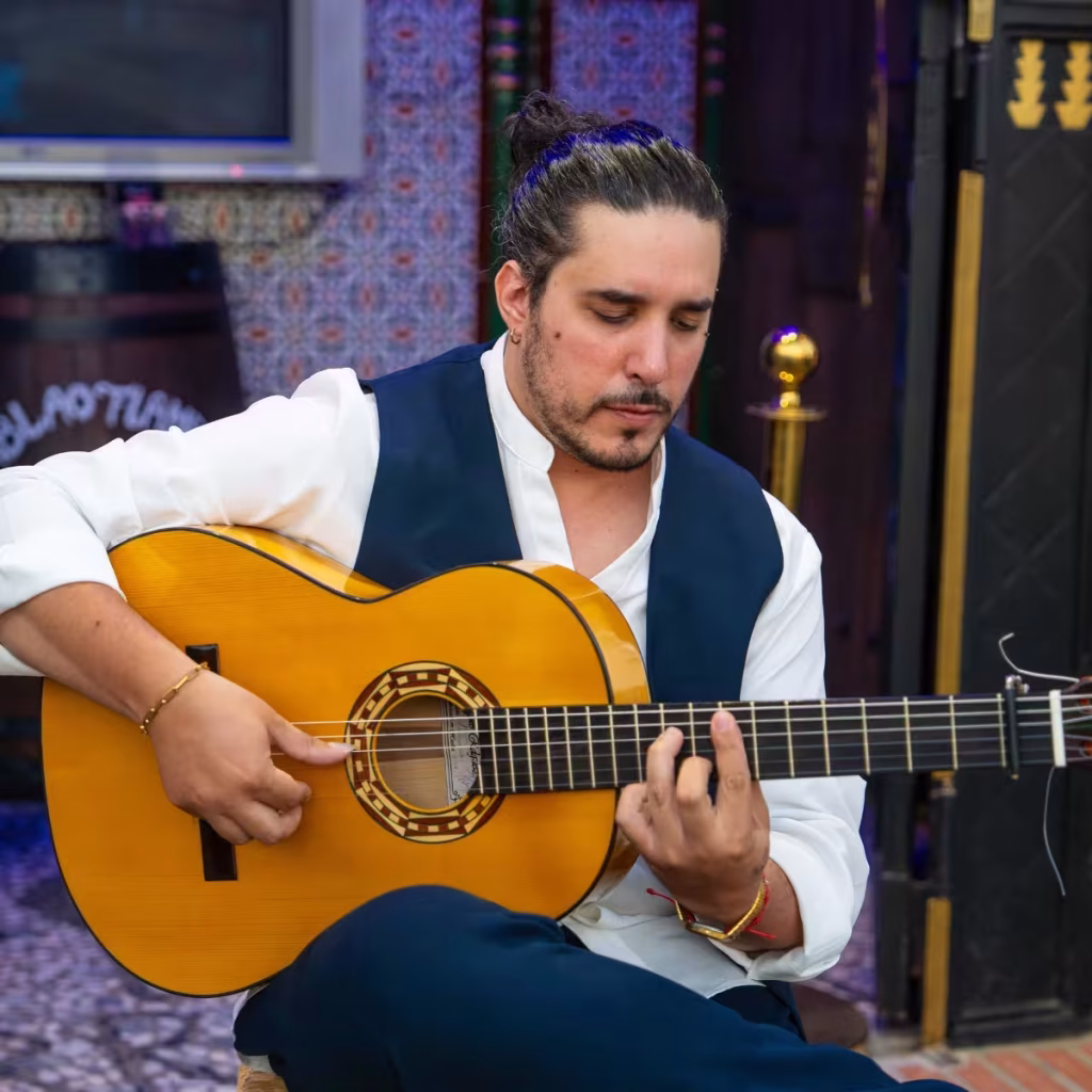 Instrumento flamenco - guitarra española